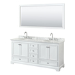 small bathroom sinks and vanities Wyndham Vanity Set White Modern