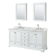 toilet and sink units for small bathrooms Wyndham Vanity Set White Modern
