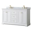 60 inch vanity cabinet only Wyndham Vanity Set White Modern