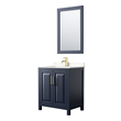 small sink unit Wyndham Vanity Set Bathroom Vanities Dark Blue Modern