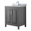 single sink bathroom vanity 30 inch Wyndham Vanity Set Dark Gray Modern