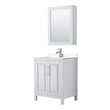 lowes 30 bathroom vanity Wyndham Vanity Set White Modern