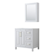 vanity top design Wyndham Vanity Cabinet White Modern