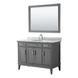 dark grey vanity bathroom Wyndham Vanity Set Dark Gray Modern