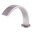 wall mounted tub spout with diverter Alfi Bathroom Faucet Brushed Nickel Modern