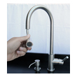 brushed nickel sink Alfi Kitchen Faucet Kitchen Faucets Brushed Stainless Steel Modern