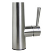 kitchen sink faucet manufacturers Alfi Kitchen Faucet Brushed Stainless Steel Modern