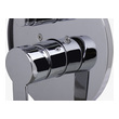 thermostatic bath and shower mixer Alfi Shower Mixer Polished Chrome Modern
