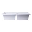 granite sink Alfi Kitchen Sink White Modern