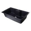 single bowl Alfi Kitchen Sink Black Modern