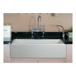 undermount kitchen sink single basin Alfi Kitchen Sink White Traditional