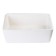 fireclay farmhouse sink Alfi Kitchen Sink Biscuit Traditional