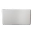 drop in single basin sink Alfi Kitchen Sink White Traditional