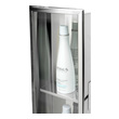 shelf decor ideas for bathroom Alfi Shower Niche Polished Stainless Steel Modern