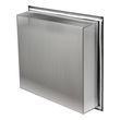 wall mounted towel storage rack Alfi Shower Niche Polished Stainless Steel Modern