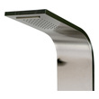 modern rain shower head Alfi Shower Panel Brushed Stainless Steel Modern
