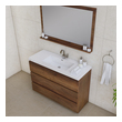bathroom cabinets suppliers Alya Vanity with Top Rosewood