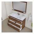 bathroom cabinets suppliers Alya Vanity with Top Rosewood