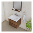 home hardware bathroom cabinets Alya Vanity with Top Rosewood
