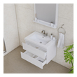 cheap vanity with sink Alya Vanity with Top White