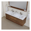 bathroom vanity countertop Alya Vanity with Top Rosewood