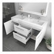 clearance vanities with tops Alya Vanity with Top White Modern