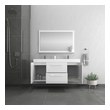 clearance vanities with tops Alya Vanity with Top White Modern