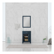 small toilet sink unit Alya Vanity with Top Blue