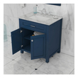 72 inch floating bathroom vanity Alya Vanity with Top Blue