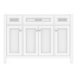 60 inch vanity cabinet only Alya Vanity Base White