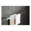 towel rod bathroom Anzzi BATHROOM - Bath Accessories - Towel Bars Chrome