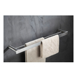  Anzzi BATHROOM - Bath Accessories - Towel Bars Towel Bars Nickel