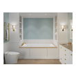 used cast iron bathtubs for sale Anzzi BATHROOM - Bathtubs - Drop-in Bathtub - Rectangle - Soaker White