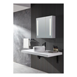 powder room lights and mirrors Anzzi BATHROOM - Mirrors - LED Mirrors Silver