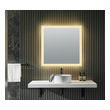 led mirror bathroom vanity Anzzi BATHROOM - Mirrors - LED Mirrors Silver