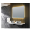 bathroom vanity with 3 mirrors Anzzi BATHROOM - Mirrors - LED Mirrors Silver