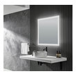 bath mirror with light Anzzi BATHROOM - Mirrors - LED Mirrors Silver