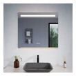 double vanity bathroom mirrors Anzzi BATHROOM - Mirrors - LED Mirrors Silver