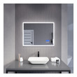 bathroom mirror vanity lights Anzzi BATHROOM - Mirrors - LED Mirrors Silver