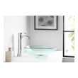  Anzzi BATHROOM - Sinks - Vessel - Tempered Glass Bathroom Vanity Sinks Clear