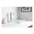 Anzzi BATHROOM - Sinks - Vessel - Tempered Glass Bathroom Vanity Sinks Clear