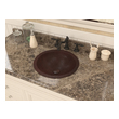 black floating vanity Anzzi BATHROOM - Sinks - Drop-in - Copper Copper
