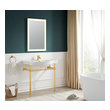 bathroom vanity cabinet only Anzzi BATHROOM - Console Sinks - Sink & Frame Brushed Gold