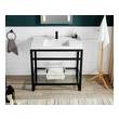 vanity shopping Anzzi BATHROOM - Console Sinks - Sink & Frame Matte Black