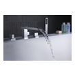 tub with waterfall Anzzi BATHROOM - Faucets - Bathtub Faucets - Deck Mounted Chrome