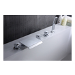 single lever faucet handle Anzzi BATHROOM - Faucets - Bathtub Faucets - Deck Mounted Chrome