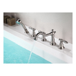 brushed gold shower and tub fixtures Anzzi BATHROOM - Faucets - Bathtub Faucets - Deck Mounted Nickel