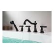  Anzzi BATHROOM - Faucets - Bathtub Faucets - Deck Mounted Deck Mount and Roman Tub Faucets Bronze