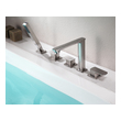 bathroom faucet knob Anzzi BATHROOM - Faucets - Bathtub Faucets - Deck Mounted Nickel