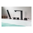 restroom tub Anzzi BATHROOM - Faucets - Bathtub Faucets - Deck Mounted Bronze